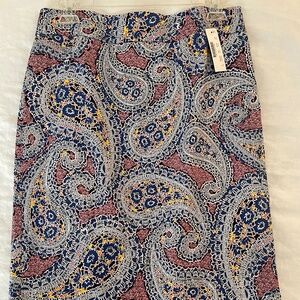 J Crew Pencil Skirt, Size 6, Brand new